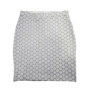 Leota‎ Skirt Circle Print Women's Size PM Nylon Polyester Spandex Blend